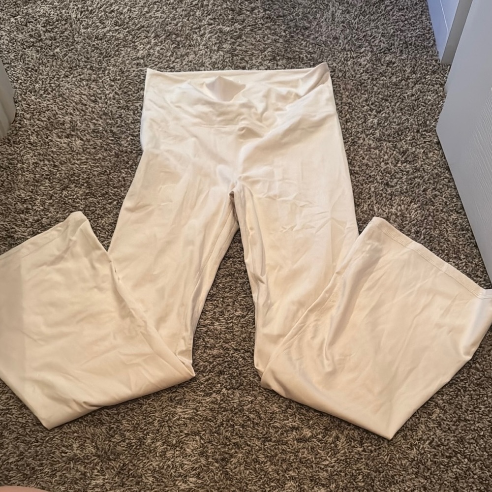 Elegant Cream Women's Pants